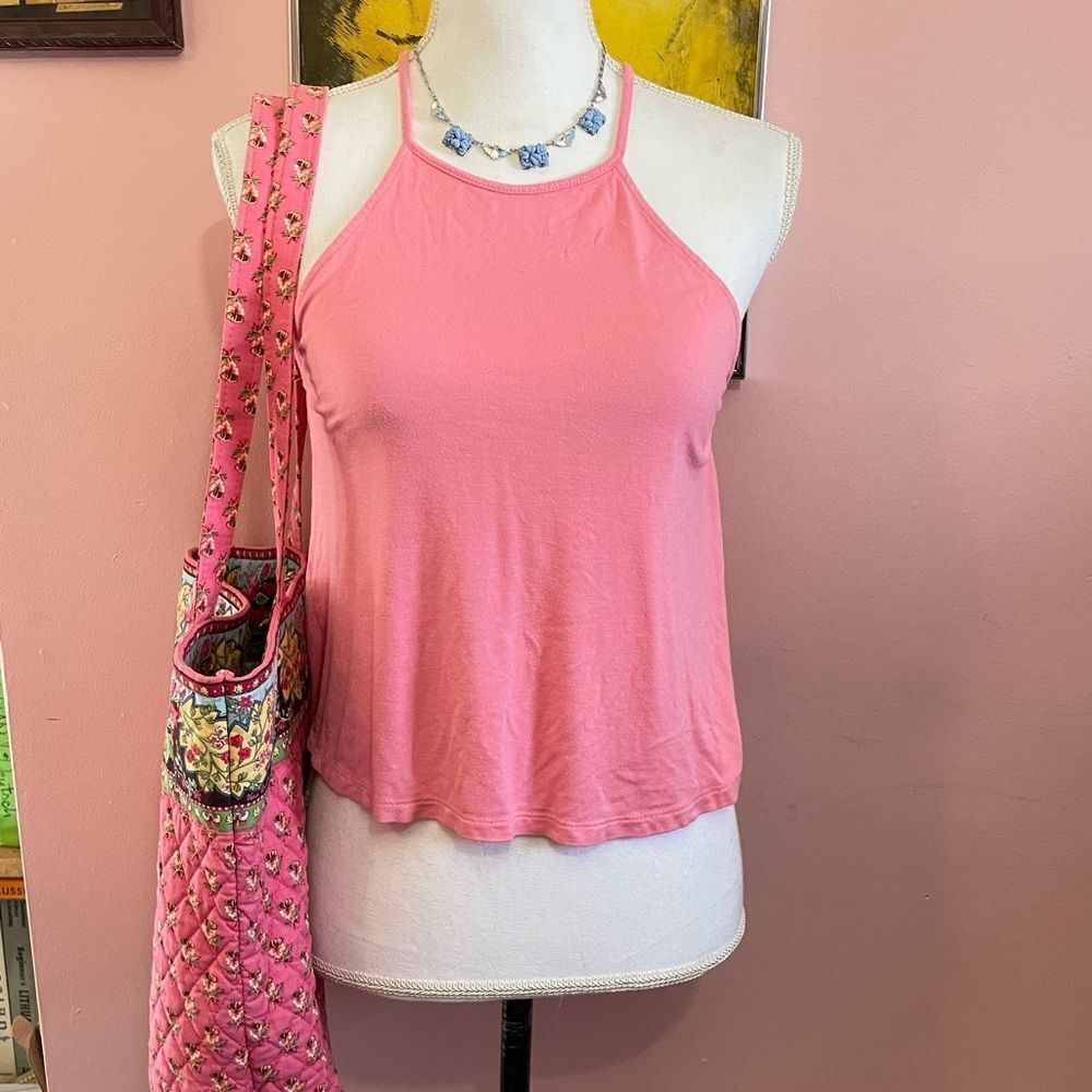 Forever 21 Hot Pink Flowy Tank Top